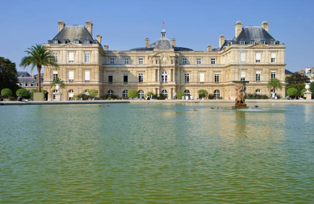 istock Luxembourg Palace and garden in Paris 110949364