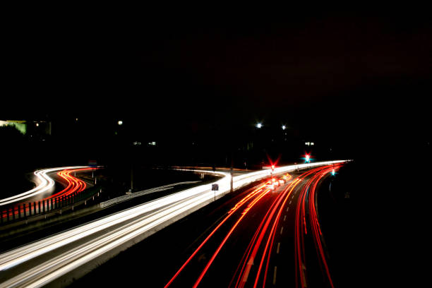 istock Street at night, long exposure 110951135