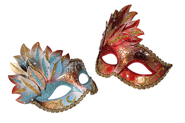 karneval masken - carnival mardi gras masqué costume stock-fotos und bilder