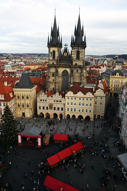 istock Cityscape of old Prague 110958859