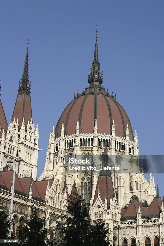 Parlamento húngaro - Royalty-free Budapeste Foto de stock