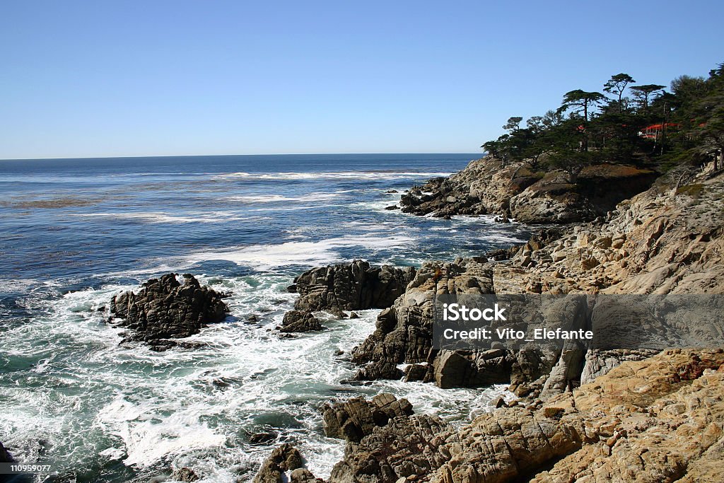Roks and sea Rocks and sea Seventeen mile drive 16-17 Years Stock Photo