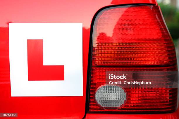 Learner Driver Stock Photo - Download Image Now - L Plate, Letter L, Driver - Occupation