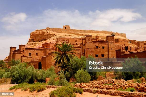 Ait Benhaddou Kasbah Marrocos - Fotografias de stock e mais imagens de Zagora - Zagora, Antigo, Ao Ar Livre