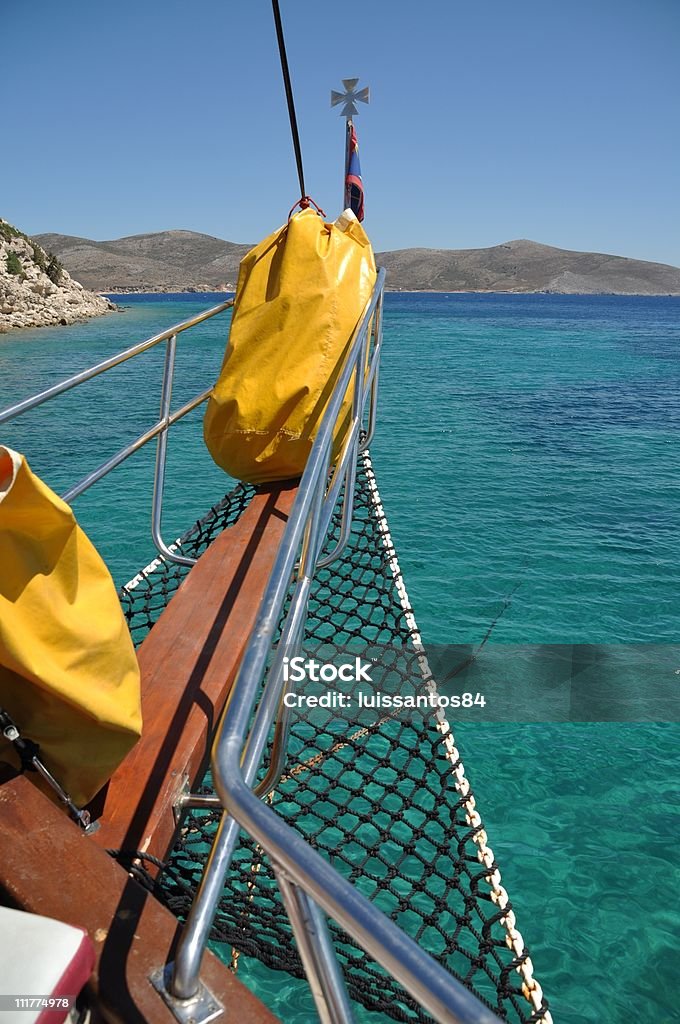 Barco cruising - Royalty-free Admirar a Vista Foto de stock