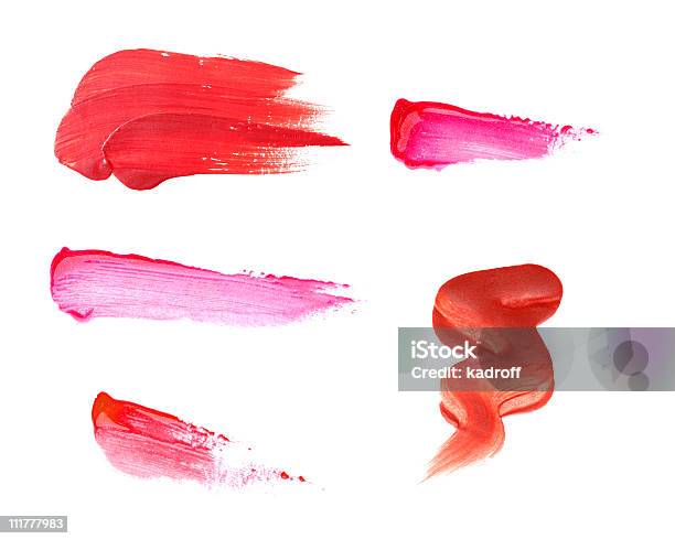 Pintalabios Color Y Manchar Accidente Cerebrovascular Foto de stock y más banco de imágenes de Belleza