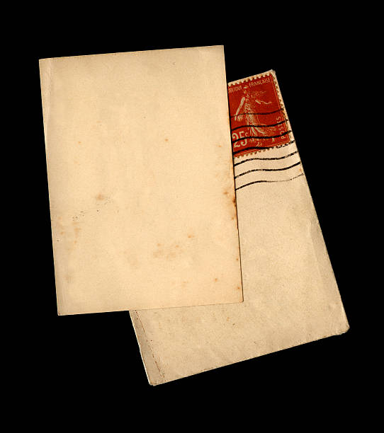 istock Card and envelope from France 111805627