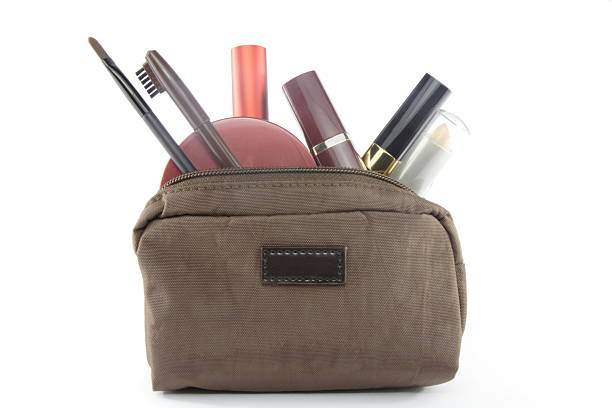 make-up bag stock photo