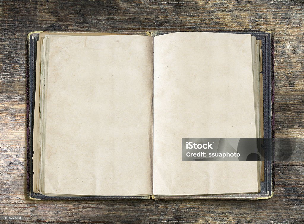 old book  Ancient Stock Photo