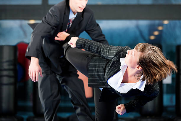 istock Martial Arts sport training and business 111829423