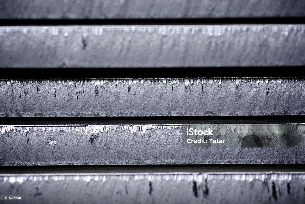 Parts of some metal object with some scratches pile of metal plates Plate Stock Photo