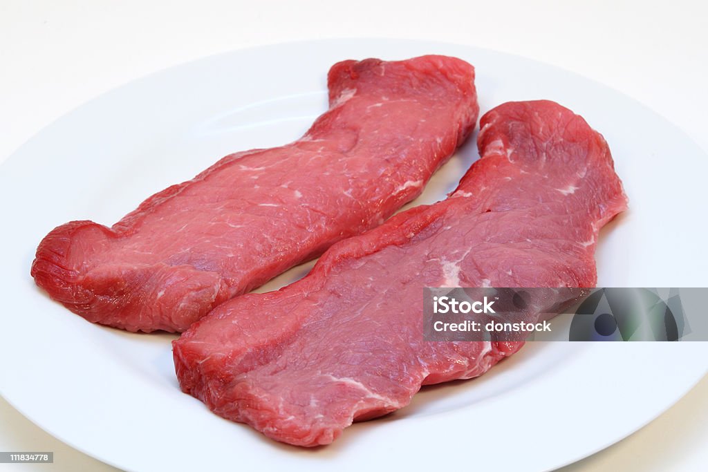 Roastbeef bruto - Royalty-free Alimentação Saudável Foto de stock