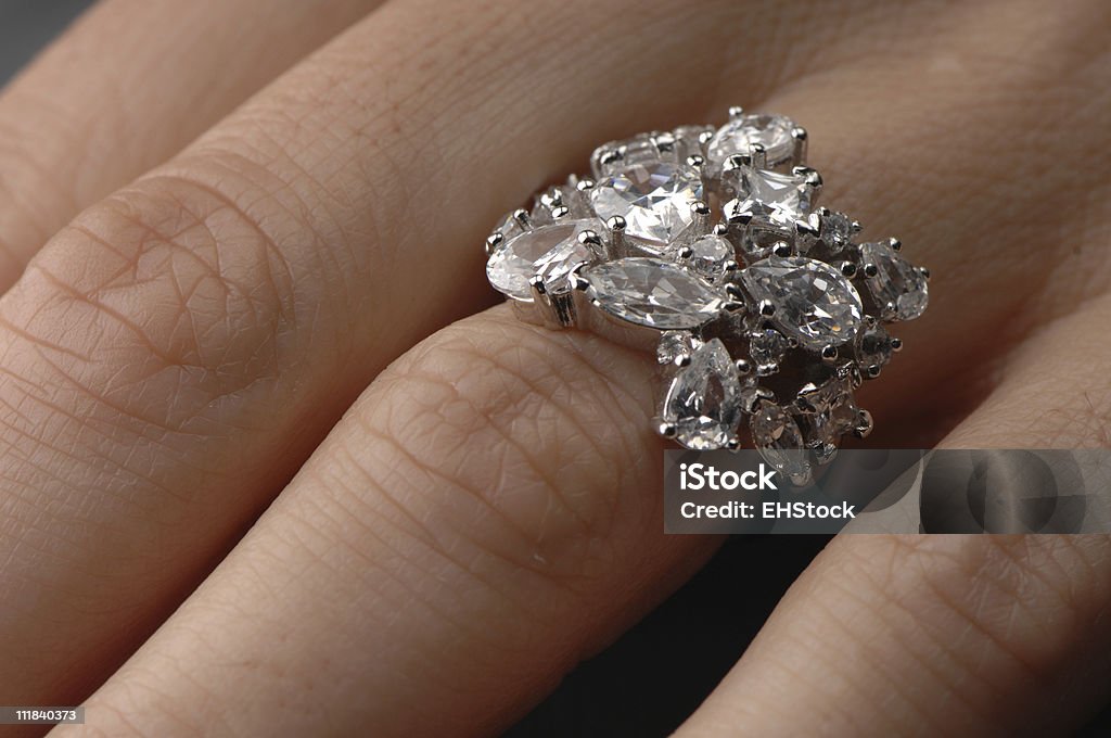 Bague en diamant - Photo de Accessoire libre de droits