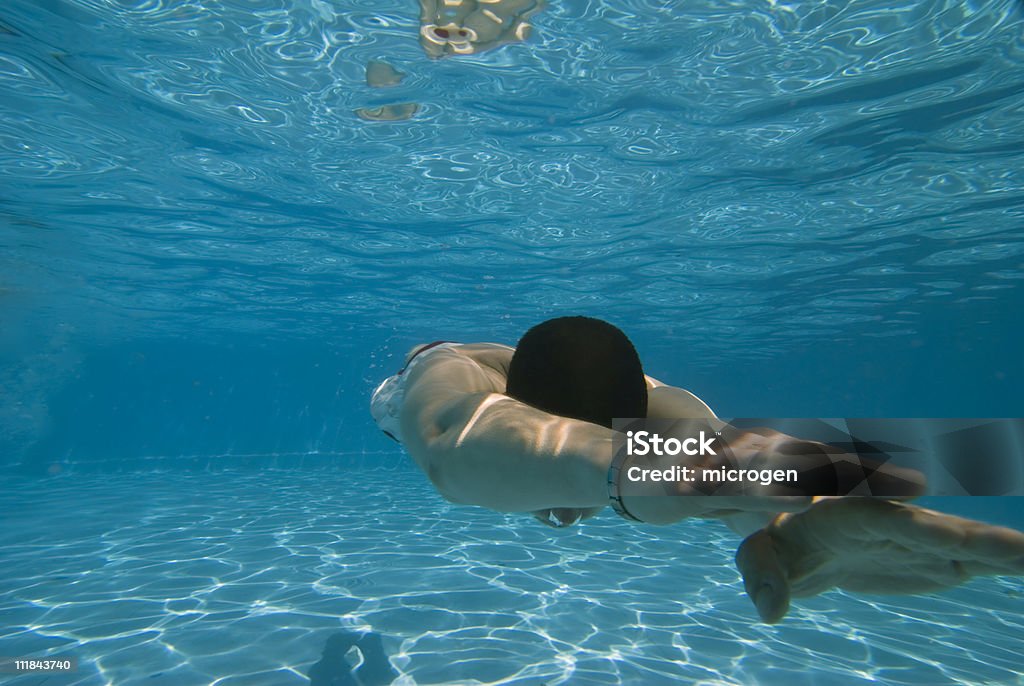 Underwater swimming  Activity Stock Photo