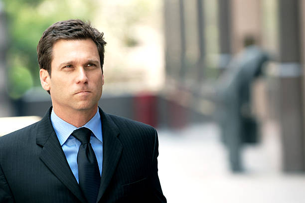 istock Businessman in Downtown Environment 111849217