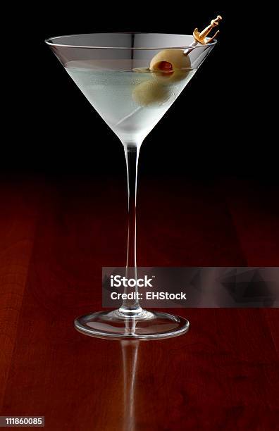 Dirty Martini With Olives Stock Photo - Download Image Now - Dirty Martini, Alcohol - Drink, Cocktail