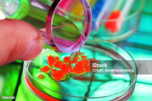 Esperimento - Fotografie stock e altre immagini di Biologia - Biologia, Chimica, Colore brillante