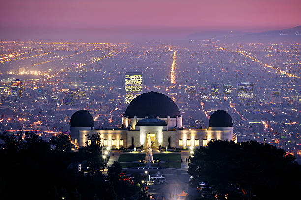 Griffith Park Observatory Los Angeles California Tourist Attraction Griffith Park Observatory Los Angeles California  griffith park photos stock pictures, royalty-free photos & images