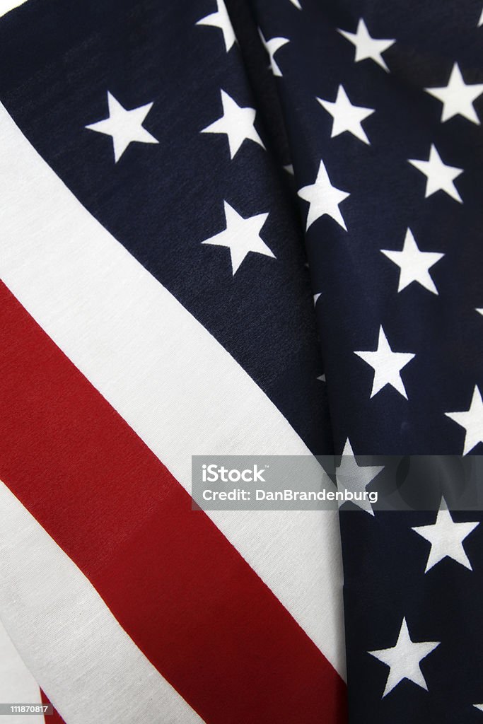 American Flag Patriotic image of waving American Flag American Culture Stock Photo