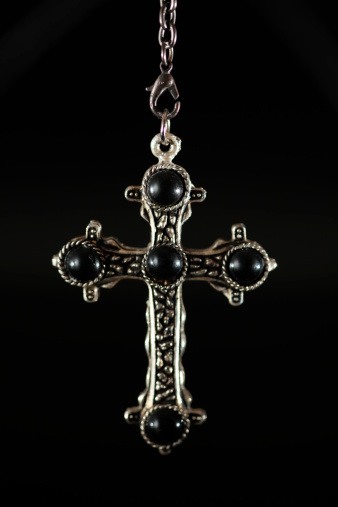 closeup of crucifix
