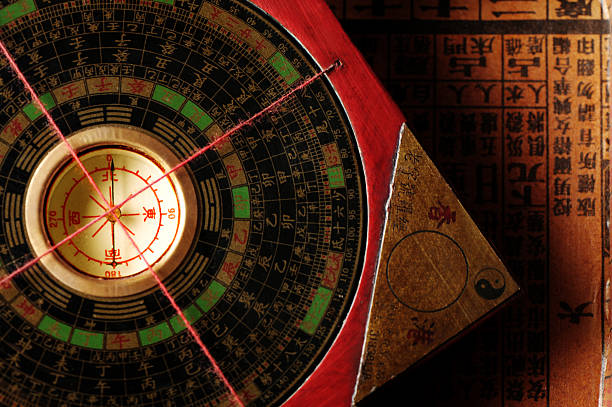 Feng Shui Compass Chinese Feng Shui Compass feng shui photos stock pictures, royalty-free photos & images