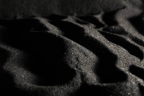 Dune nero - foto stock