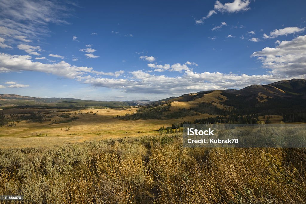 Große und leere Landschaft - Lizenzfrei Wyoming Stock-Foto