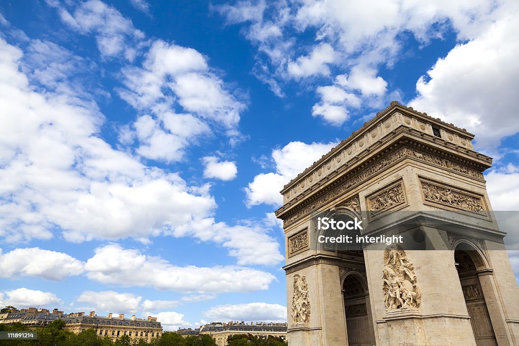 Arc de Triomphe, Paris  Arc de Triomphe - Paris Stock Photo