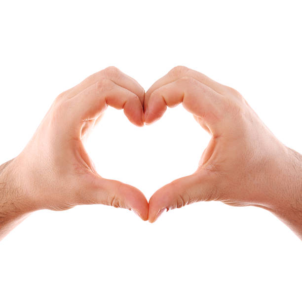 istock Male heart hands 111894186