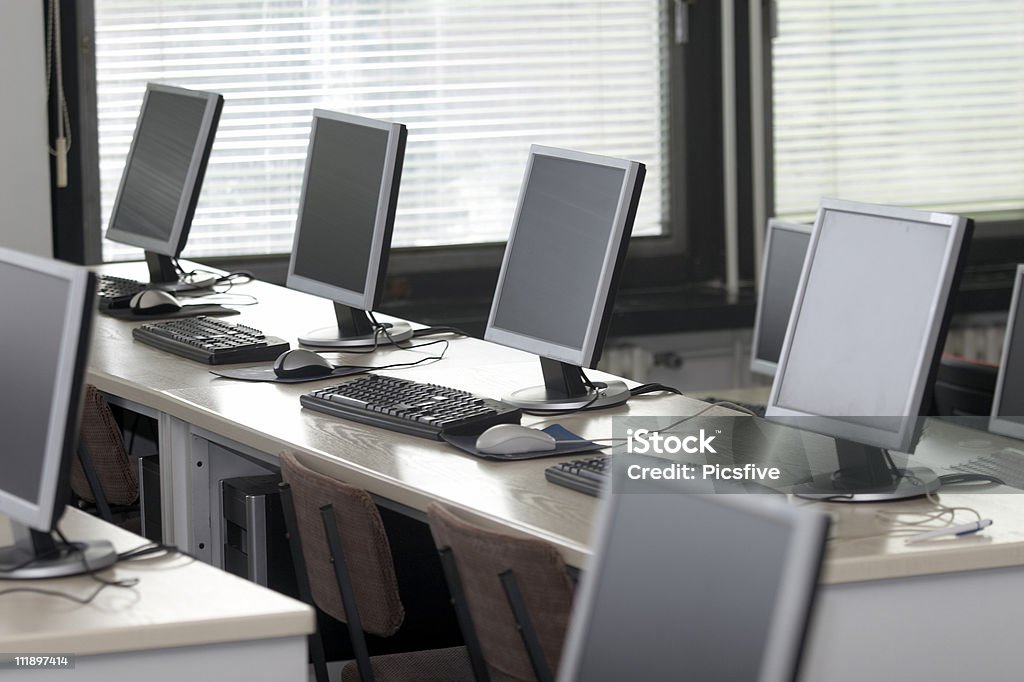 computer-Klassenzimmer Bildung - Lizenzfrei PC Stock-Foto