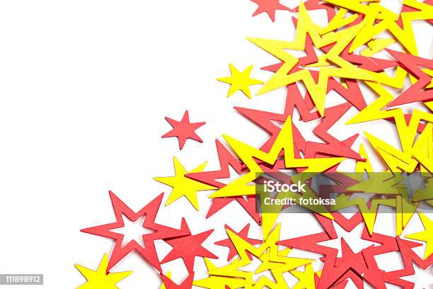 El Generador De De Amarillo Y Rojo Estrellas Foto de stock y más banco de imágenes de Acontecimiento - Acontecimiento, Amarillo - Color, Blanco - Color