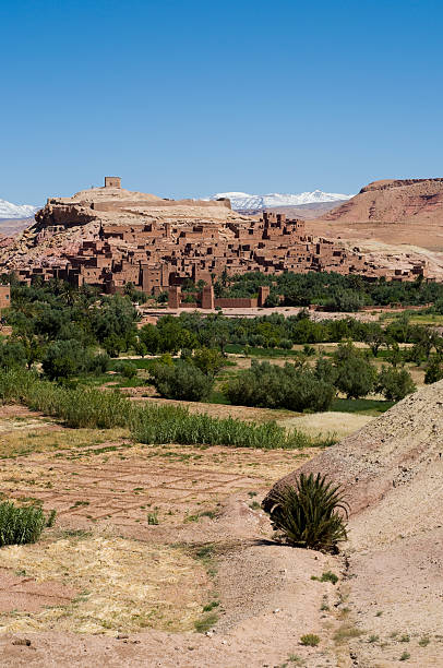 Kasbah Ait Benhaddou stock photo