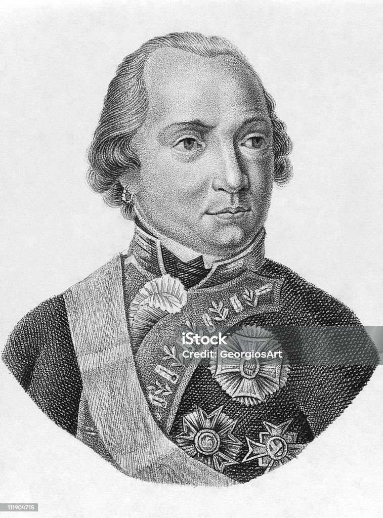 Maximilian I Joseph Bawarii - Zbiór ilustracji royalty-free (Bawaria)