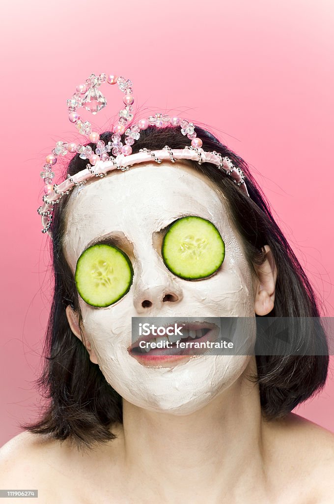 Prom letto queen - Foto stock royalty-free di Maschera per il viso