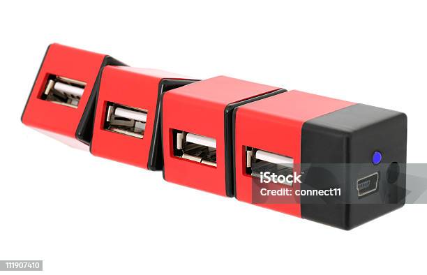 Concentrador Usb - Fotografias de stock e mais imagens de Cabo USB - Cabo USB, Computador, Conexão