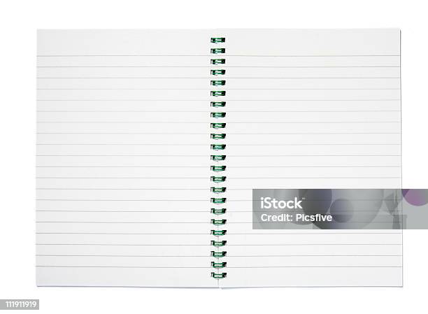 Bloco De Educação De Negócios - Fotografias de stock e mais imagens de Branco - Branco, Caderno de notas, Correspondência