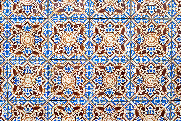 istock Traditional Portuguese glazed tiles 111914356