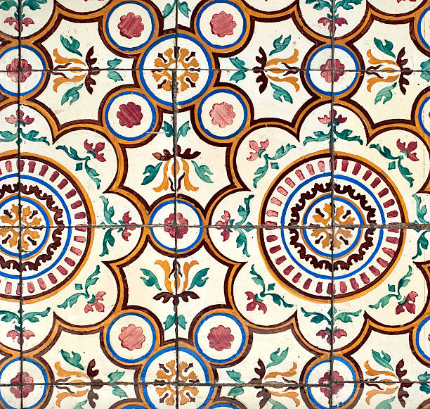 istock Traditional Portuguese glazed tiles 111914431