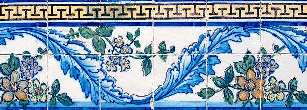 istock Traditional Portuguese glazed tiles 111914958