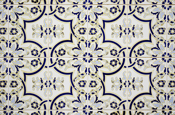 istock Traditional Portuguese glazed tiles 111915953