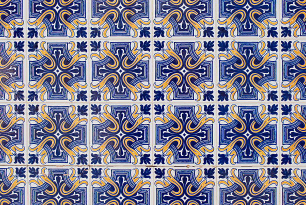 istock Traditional Portuguese glazed tiles 111916404