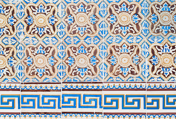 istock Traditional Portuguese glazed tiles 111916504