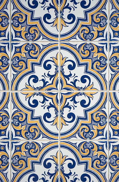 istock Traditional Portuguese glazed tiles 111916505