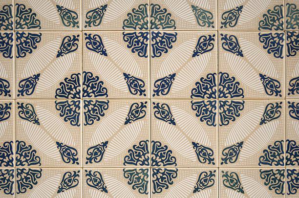 istock Traditional Portuguese glazed tiles 111916557