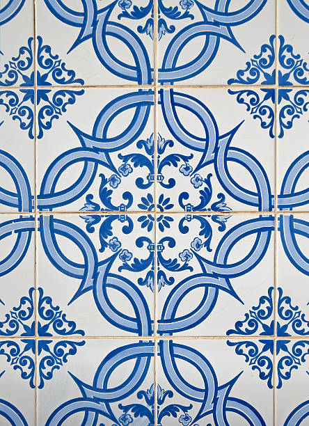 istock Traditional Portuguese glazed tiles 111916600