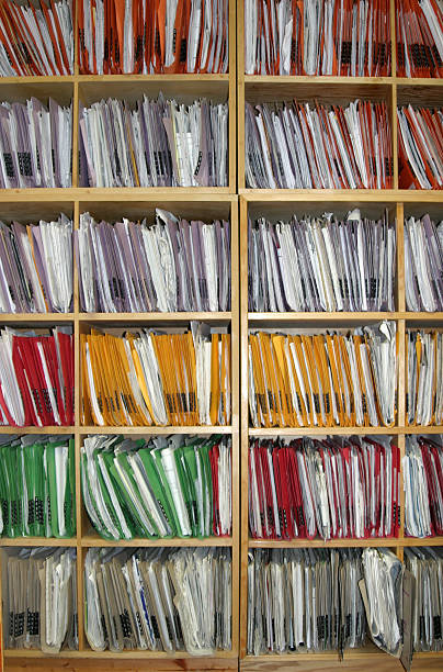 istock Wall of Office Files 111917508