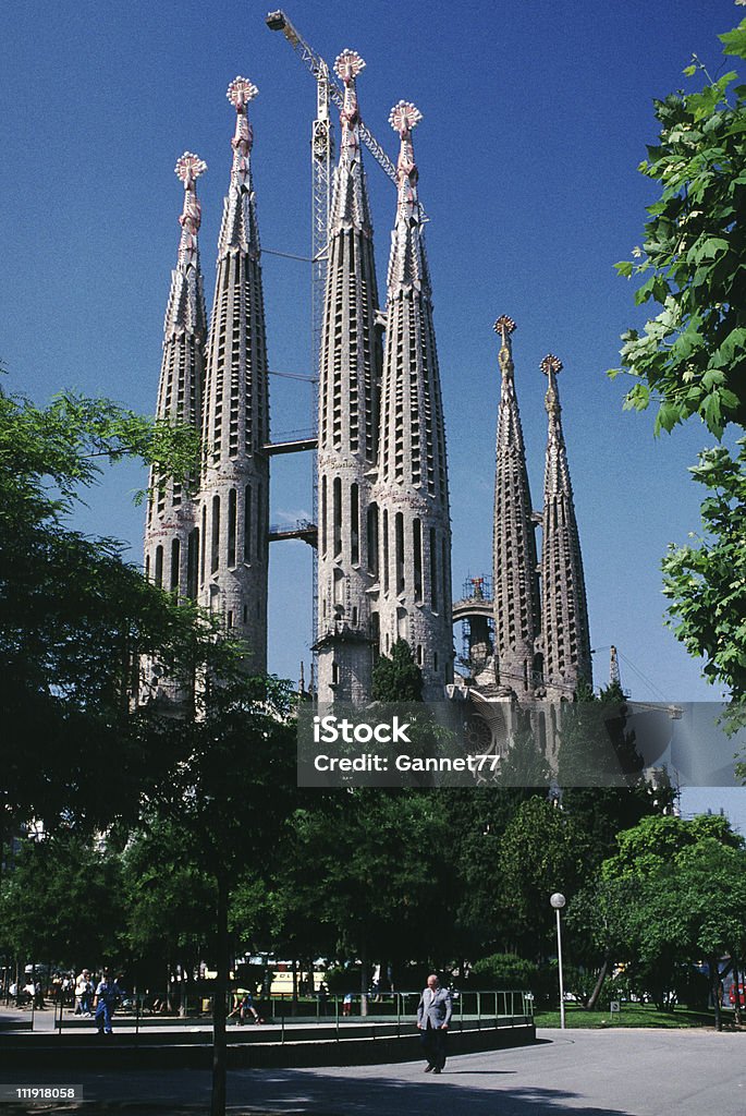 Sagrada Familia, Barcelona  Antoni Gaudí Stock Photo