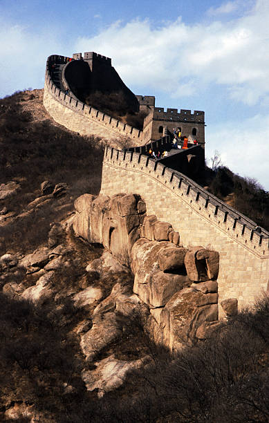 The Great Wall of China  badaling great wall stock pictures, royalty-free photos & images