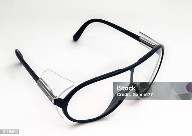 Occhiali Di Sicurezza - Fotografie stock e altre immagini di Occhiali protettivi - Occhiali protettivi, Sfondo bianco, Composizione orizzontale