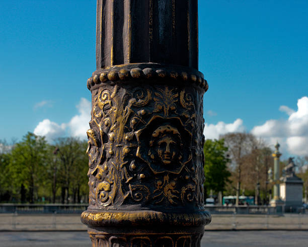 istock Bronze Pillar  in Place Concorde Paris 111918999